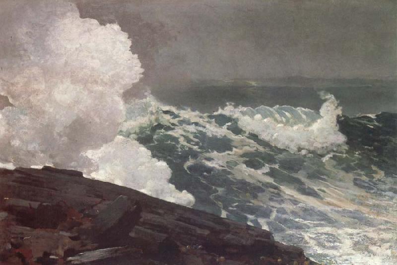 Winslow Homer Northeaster France oil painting art